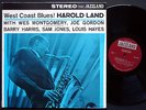 HAROLD LAND West Coast Blues  LP JAZZLAND JLP 20 US 1966 JAZZ Wes Montgomery