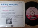 Johnny Hallyday 45t  chante les filles epl 7878 -verso différent