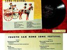 25cm LP Fourth San Remo Song Festival (Durium DLU 96004) UK