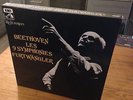Beethoven Les 9 Symphonies FURTWANGLER BOX SET 6 LP's Rare La Voix De Son Maitre