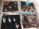 THE BEATLES   RUBBER SOUL   ABBEY ROAD   SGT PEPPER   WITH THE BEATLES VINYL