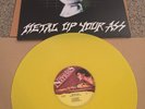METALLICA 'Metal Up Your Ass' LP YELLOW VINYL Megadeth Exodus Slayer Testament
