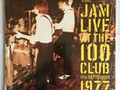 The Jam Live At The 100 Club 11.9.77 New Double LP Still Sealed Paul Weller Mod