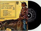 COUNTRY & WESTERN HIT PARADE Vol.3 * Johnny Cash etc. * PHILIPS EP * Mint *