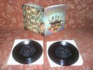 The Beatles Magical Mystery Tour EP Rare Mono 1st UK Blue Lyrics Parlophone MMT1