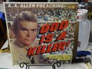A.A. ALLEN REVIVALS  GOD IS A KILLER LP RED VINYL   SHRINK WRAP MIRACLE VALLEY