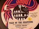 NORTHERN SOUL 45 DONALD HEIGHT talk of the grapevine SHOUT