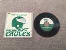 Philadelphia Eagles Keep The Ball Rollin 45 vinyl RARE Jay & The Techniques 1981