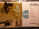 Soul LP TED TAYLOR Call The Specialty Tailor JEWEL P-VINE (JAPAN, 1980)
