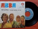 ABBA-SO LONG YUGOSLAVIAN 7'' PS 1974 UNIQUE COVER&LABEL