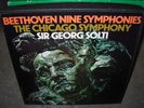 SOLTI / BEETHOVEN nine symphonies ( classical ) 9 lp box set london - booklet -