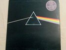 PINK FLOYD Dark Side of the Moon – RARER ORIG UK 1973 SOLID BLUE TRIANGLE EX LP.