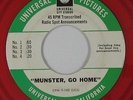 Radio Spot 45 - Munster, Go Home - Universal Pictures - mp3 - red wax