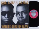 KOOL G RAP & DJ POLO Wanted Dead Or Alive COLD CHILLIN LP VG+