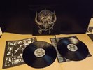 motorhead no remorse double lp in leather sleeve near mint