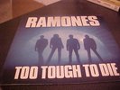 The Ramones Too Tough To Die Promo LP 25187-1 with Lyric sheet VG