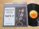 Booker Ervin - That's It LP Candid Base Italy Import Ultrasonic Clean