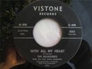 THE BILLBOARDS  With All My Heart / All Around The World DOOWOP VISTONE 45 HEAR