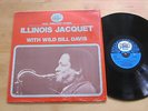 Illinois Jacquet with Wild Bill Davis LP Black and Blue France Import 1973 NM