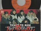 THE BEATLES - FRANCE - EP - ORANGE ODEON LABEL SOE 3766