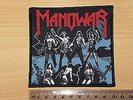 Manowar Fighting The World woven patch sew on vintage collectors piece rare
