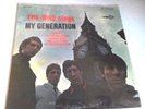 THE WHO sings MY GENERATION near mint ALBUM