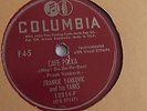 Frankie Yankovic - 78rpm single 10-inch – Columbia #12314-F  Cafe Polka