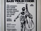 THE NEW YORK BASS VIOLIN CHOIR / STRATA EAST / JAZZ / TEICHIKU JAPAN PROMO