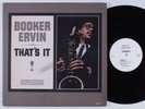 BOOKER ERVIN That's It  CANDID LP mono