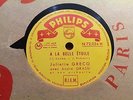 78 rpm JULIETTE GRECO - A la belle étoile -  PHILIPS 72.024 KOSMA - PREVERT