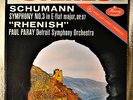 Schumann Symphony No 3 Rhenish Paray Living Presence Stereo LP FR1/FR2 NM Color