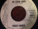 CHICO VANCE The Ghost Of Your Love 45, Rare Popcorn NORTHERN Soul Stacy Promo