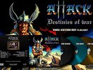 ATTACK- Destinies Of War LIM. 100 solid gold vinyl LP german metal classic