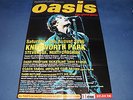 Oasis - 1996 Knebworth gig promo poster (Britpop Blur Suede Stone Roses)