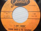 YVONNE BAKER & SENSATIONS NorthernSoul 45 2nd press MEND TORN PIECES strongVG FE