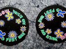 2x De La Soul 3 Slipmat Feet High And Rising original Promo HIP HOP Rarität new