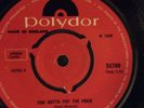 Gloria Taylor - You Gotta Pay The Price (UK Polydor)