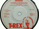 T.REX, Children Of The Revolution, Irish Pressing? Flat Centre variant. MARC 2