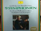 Beethoven 9 Symphonien - Berliner Philharmoniker - Karajan - Vinyl, 7-LP Box