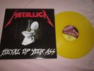 Metallica Metal Up Your Ass Stunning Yellow Vinyl RP LP New Unplayed
