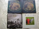 RUSH - 3 X LP (Caress of steel, Permanent waves, Signals) UK origs EX- to EX+