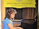 Martha Argerich Piano Recital DGG Tulips Orig LP Chopin Brahms Liszt Ravel