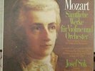Josef SUK MOZART Samtliche werke fur violine & orchester 5 LPs box set Eurodisc