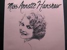 Miss Annette Hanshaw - It Was So Beautiful, 1927-36 LP Mint- P-512 Vinyl Record