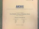 PIERRE FOURNIER BACH CELLO SUITES NO 3 & 4 EARLY ARCHIV MONO LP