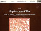 RCA SB 2137 ED1 UK - RAVEL - DAPHNIS AND CLOE - MUNCH - BOSTON SYMPHONY ORCH. NM