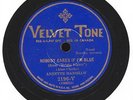 78 RPM  JAZZ  Velvet Tone 2196-V - Annette Hanshaw - Nobody Cares If I'm Blue