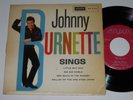 Ultra rare Johnny Burnette EP Big Big World Red London RE 5120 Sweden VG+/VG+
