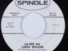 Rockabilly 45 LINDA WILSON La-Dee Da SPINDLE NM HEAR