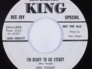 Teen Rockabilly 45 WES VOIGHT I'm Ready To Go Steady KING HEAR